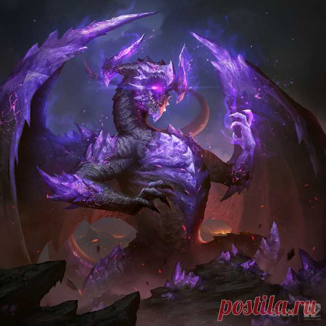 ArtStation - Dragon Illustration x 2, Red Pencil Art