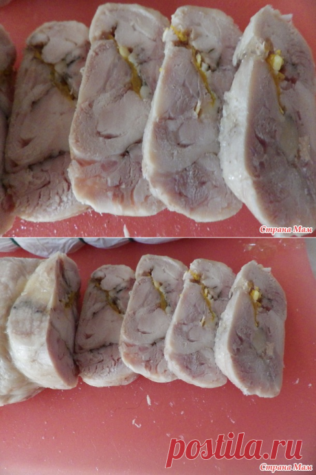 Мясной рулет для тех, кто не любит колбасу