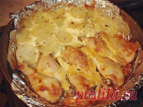 ножки с кортошкой - Простые рецепты Овкусе.ру
