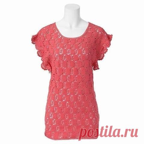 Идея для вязаной туники