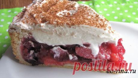 Десертный вихрь. Пироги с яблоками. Пирог с яблочно-сливовым пудингом | Наш дом