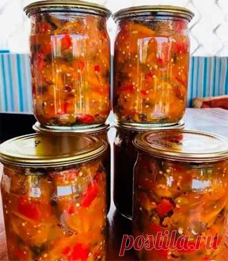 Соте из баклажанов на зиму – как вкусно приготовить