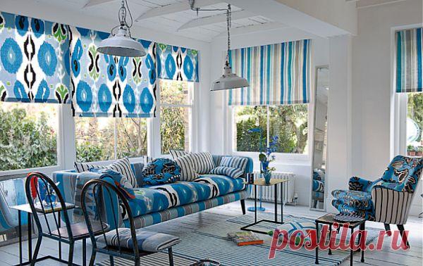 Как применить орнамент икат в интерьере