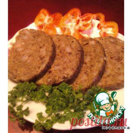 Домашняя печеночная колбаска - кулинарный рецепт