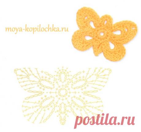 Вязаные цветы. 100 цветочных мотивов для вязания крючком со схемами - Вязание - Моя копилочка