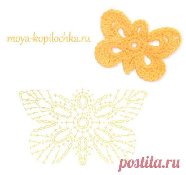 Вязаные цветы. 100 цветочных мотивов для вязания крючком со схемами - Вязание - Моя копилочка