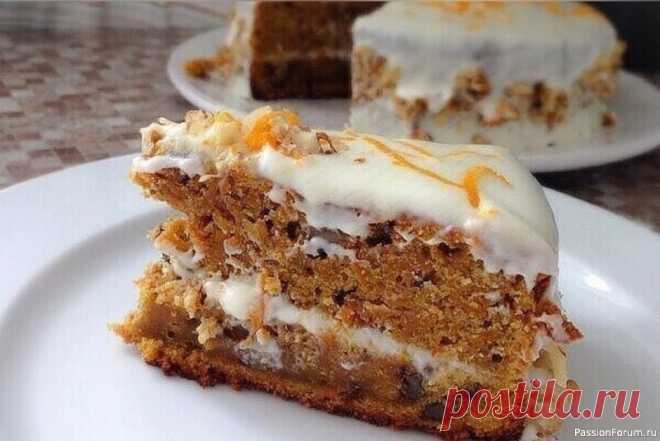Морковный торт: сплошная польза и витамины! нгредиенты:Тесто:Морковь - 3 штЯйца - 3 штМанка - 2 ст. лЦедра лимона - 1/2 штСок лимона - 1/2 штКорица - по вкусуСода - 1/8 ч. л (гашеная уксусом)Подсластитель - по вкусуНачинка:Творог нежирный - 300 г (мягкий)Грецкие орехи - 50 г (поджарить в духовке)Подсластитель - по...