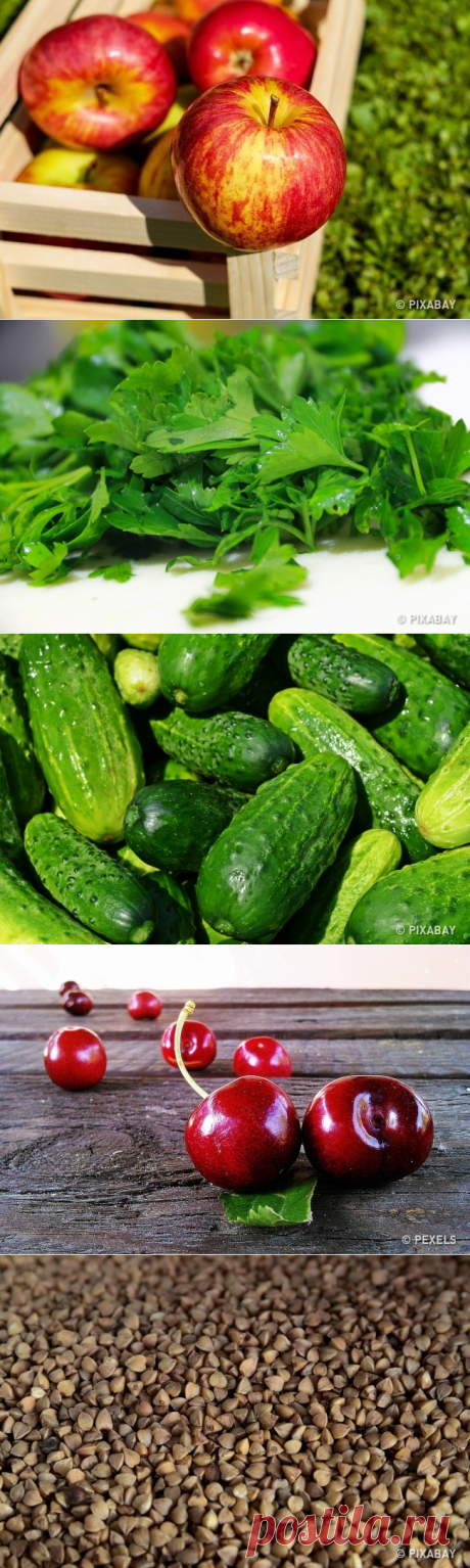 10 продуктов, которые помогают победить отеки