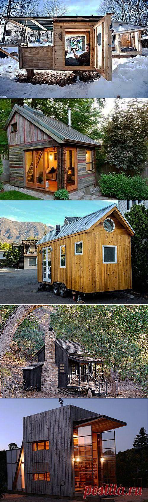 Дизайнерские идеи: удивительные микро дома. Малогабаритные дома фото. интерьер малогабаритного дома.
