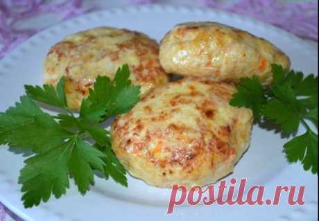 КОТЛЕТКИ-ОБМАНКИ ИЗ КУРИЦЫ И МОРКОВИ