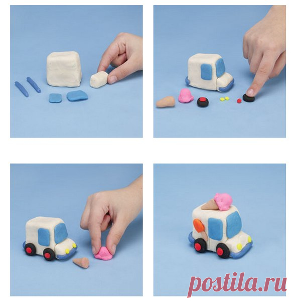 ​Лепим с детьми из пластилина — Поделки с детьми