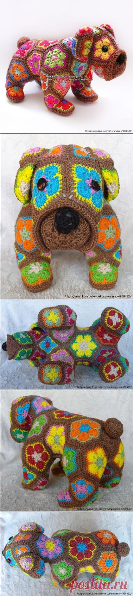 Собака от Heidi Bears.