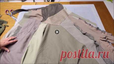 DIY. Юбка бохо. Делаем выкройку, подбираем ткань, начинаем шить.