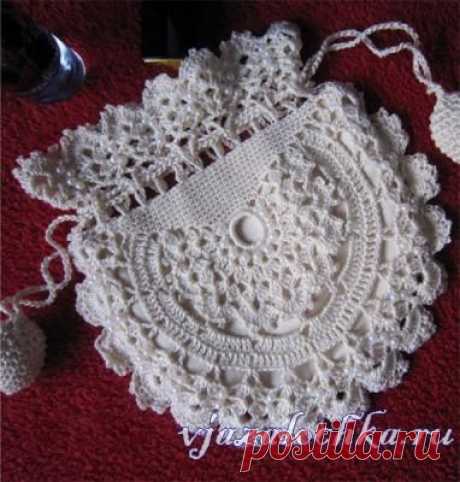 Вязаные сумки, схемы и подробные описания - «Вязалочка.ру»