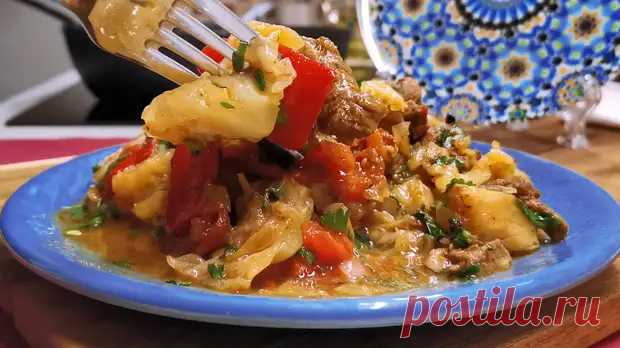 Как приготовить капусту с мясом по-кавказски. Вкусное горячее блюдо, в котором все просто и продукты сочетаются отлично - Будет вкусно - 6 ноября - 43044209071 - Медиаплатформа МирТесен