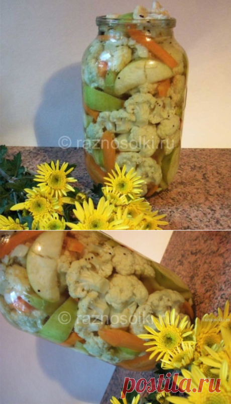 Маринованная цветная капуста