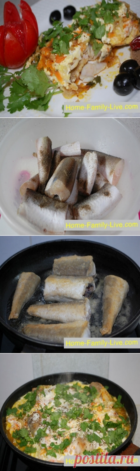 Рыба в молочном соусе/Сайт с пошаговыми рецептами с фото для тех кто любит готовить