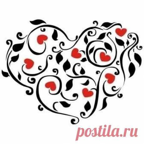 Сердца. Трафареты. Шаблоны. / Богатая добыча