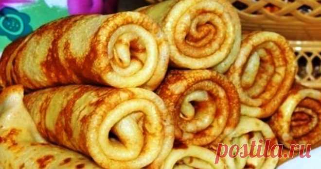 Прекрасный рецепт блинов, который всегда отлично получается. Блины мягкие, не резиновые, сочетаются с самыми разными начинками. Для приготовления вам потребуются такие ингредиенты: — манная крупа, 6 ст.л; — мука, 100 г; — молоко, 2 стакана; — сахар, 100 г; — яйца, 3 шт; — масло растительное, 50 г; — сода, 1\2 ч.л. Процесс приготовления Яйца […]