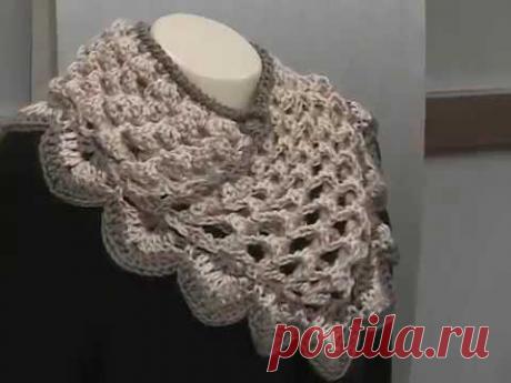 Noemi Fonseca ensina gola de crochê