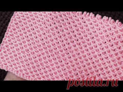 🤩ВЯЖЕТСЯ С ЗАКРЫТЫМИ ГЛАЗАМИ! Плотный и ажурный узор. Китайские волны или Тычинки. Вязание спицами