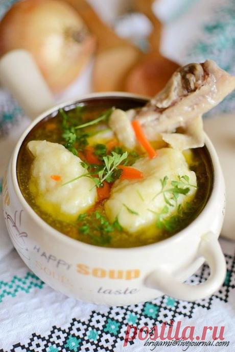 Foodclub — кулинарные рецепты с пошаговыми фотографиями - Суп с галушками по-слобожански