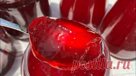 Желе из красной смородины за минуты_рецепт на зиму