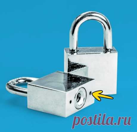 Лайфхак для навесного замка