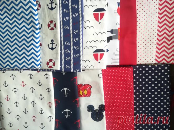 Ткани, из которых шью детский текстиль и многое другое. | Мастерская 