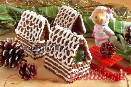 Новогодние домики из печенья рецепт с фото, как приготовить на Webspoon.ru