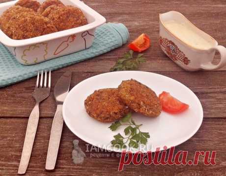 Грибные котлеты — рецепт с фото