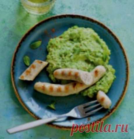 Пюре из зеленого горошка - полезный гарнир к любым блюдам