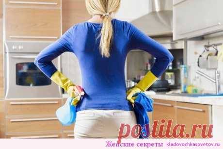 Как избавиться от жирных пятен в кухне | Женские секреты