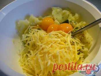 Картофельное суфле с зеленью