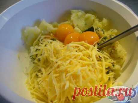 Картофельное суфле с зеленью