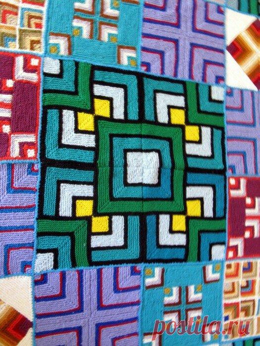 Плед-покрывало Галины Вильвовской с описанием | Создавай сам | Яндекс Дзен