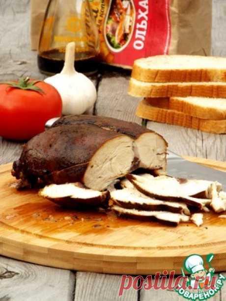 Куриная грудка горячего копчения - кулинарный рецепт