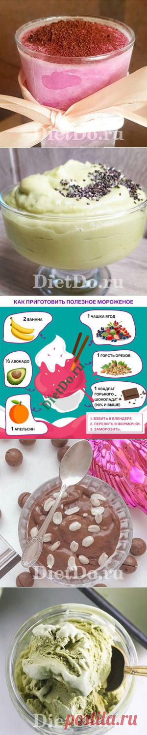 ПП мороженое из банана: ТОП-12 рецептов в домашних условиях
