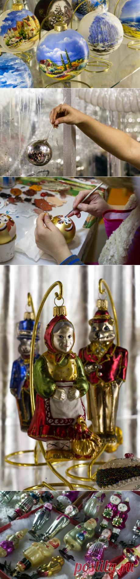 За кулисами сказки: как делают елочные игрушки - Статьи - Дети 3-7 лет - Дети Mail.Ru