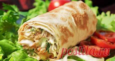 Вкусная домашняя шаурма: топ-5 лучших рецептов - Вкусные рецепты - медиаплатформа МирТесен