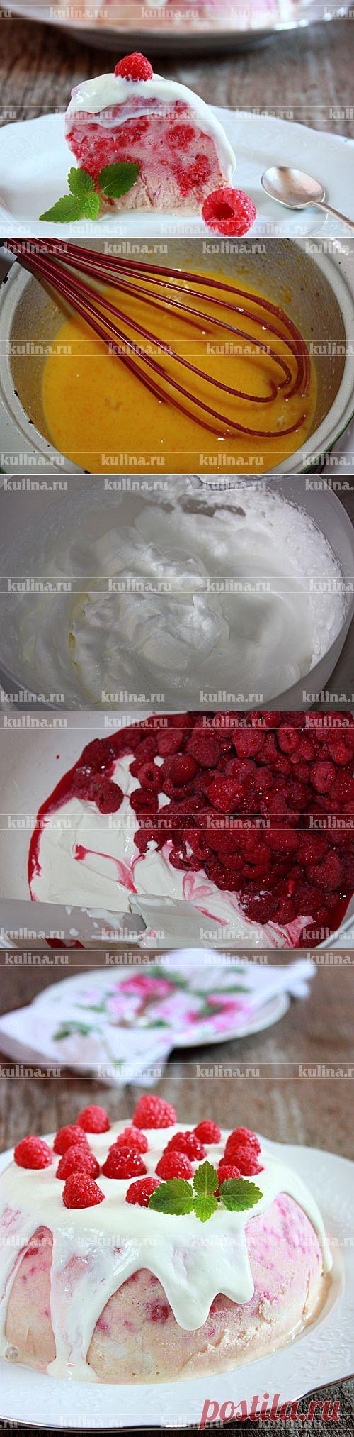 Семифредо с малиной –