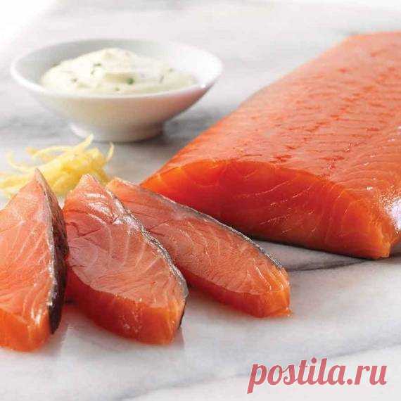 Красная рыба по-домашнему