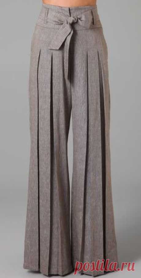 Cross Dye Wide Leg Pants