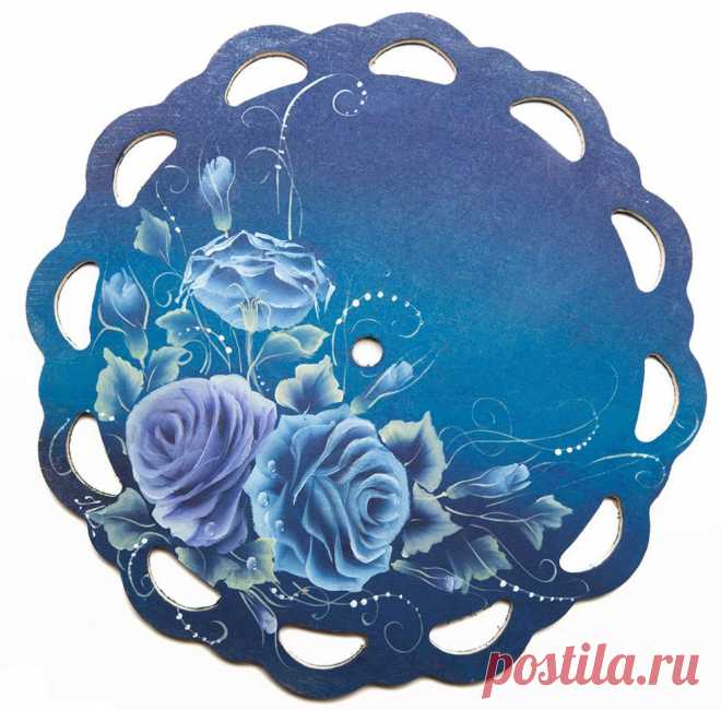 Рисунки плоской кистью от Юлии Белей