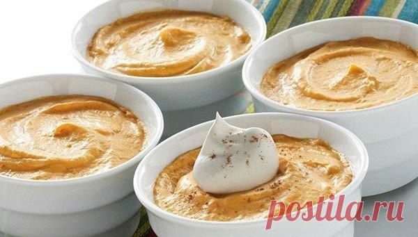 Очень вкусный и полезны тыквенный мусс - Полезные советы красоты