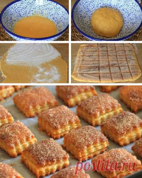 Печенье вкуснее, чем торт Наполеон: даже крем не нужен. Самый простой рецепт
#печенье 

 Ингредиенты

Ингредиенты для слоеного печенья:
кефир — 60 мл;
сахар — 1 ст.л.;
яйцо — шт.;
сливочное масло — 120 г;
мука — 260 г;
разрыхлитель — 1 ч.л.;
соль — щепотка;

Ингредиенты для начинки:
сахар — 50 г;
кокосовая стружка — 50 г.

Приготовление слоеного печенья:

В небольшую чашу разбиваем яйцо, высыпаем сахар и соль, вливаем кефир и тщательно перемешиваем. В отдельной миске смеши...