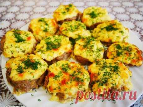МЯСНАЯ ватрушка с СЫРОМ очень ВКУСНОЕ СЫТНОЕ мясное блюдо РЕЦЕПТ Готовим с ЛЮБОВЬЮ