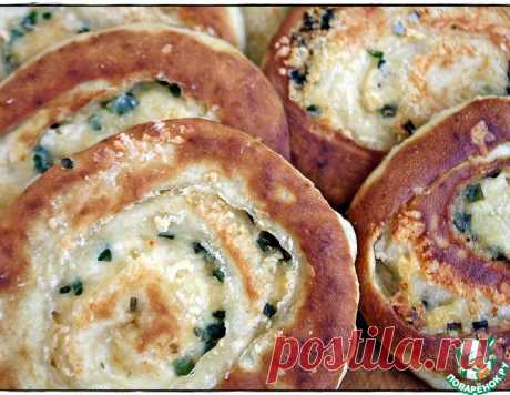 Лепёшки-улитки – кулинарный рецепт