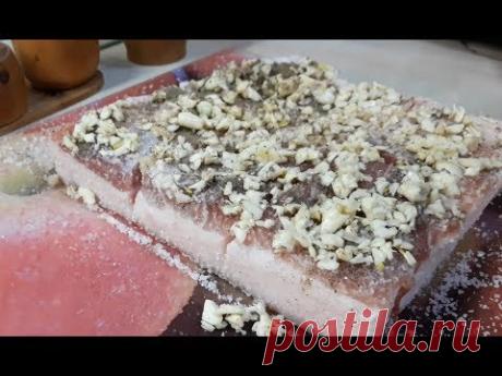 Засолка сала сухим посолом #Сало самое вкусное.