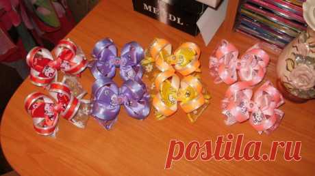 мини - американские бантики